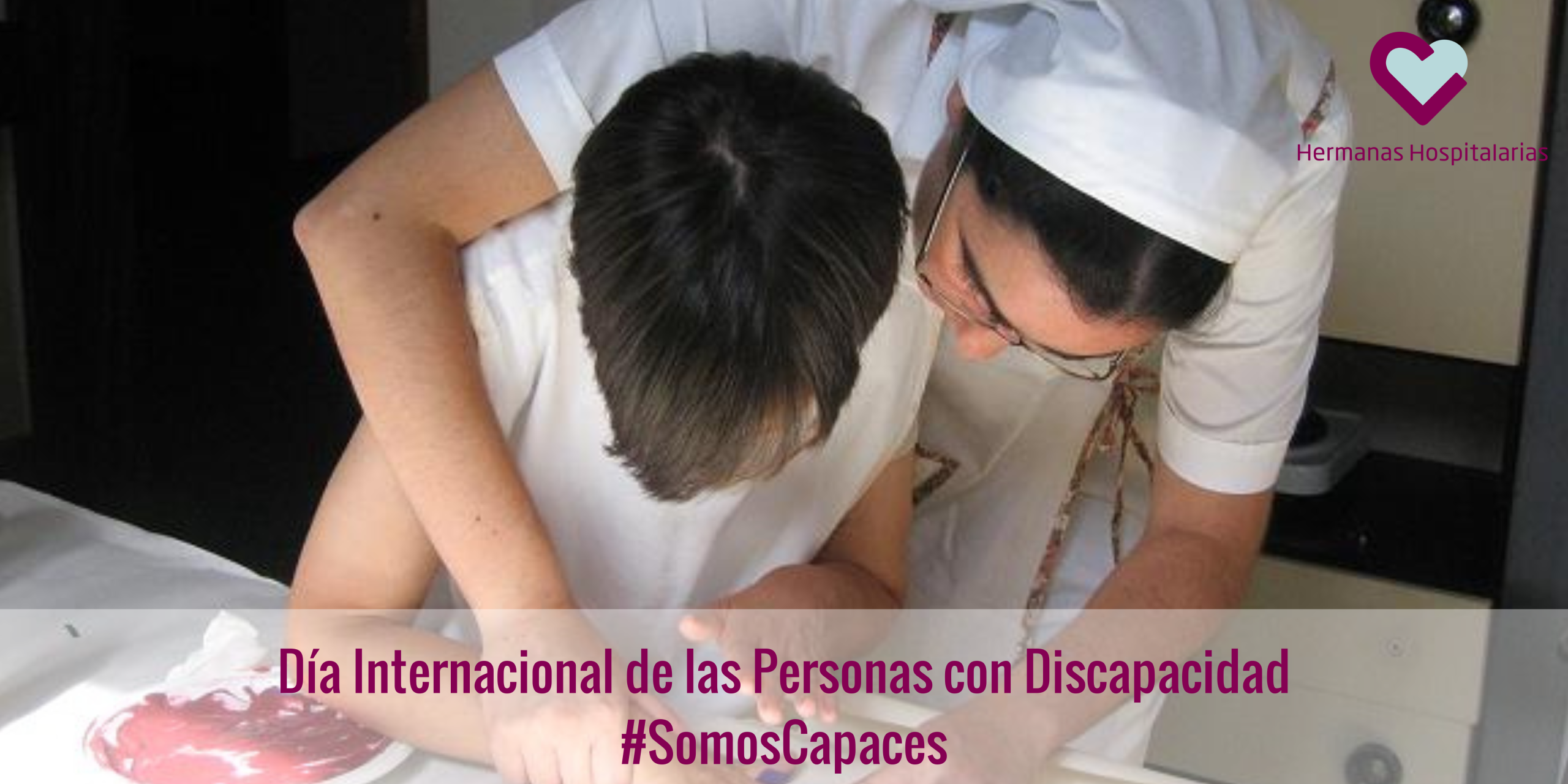 Día internacional de las Personas con Discapacidad #SomosCapaces portada Web
