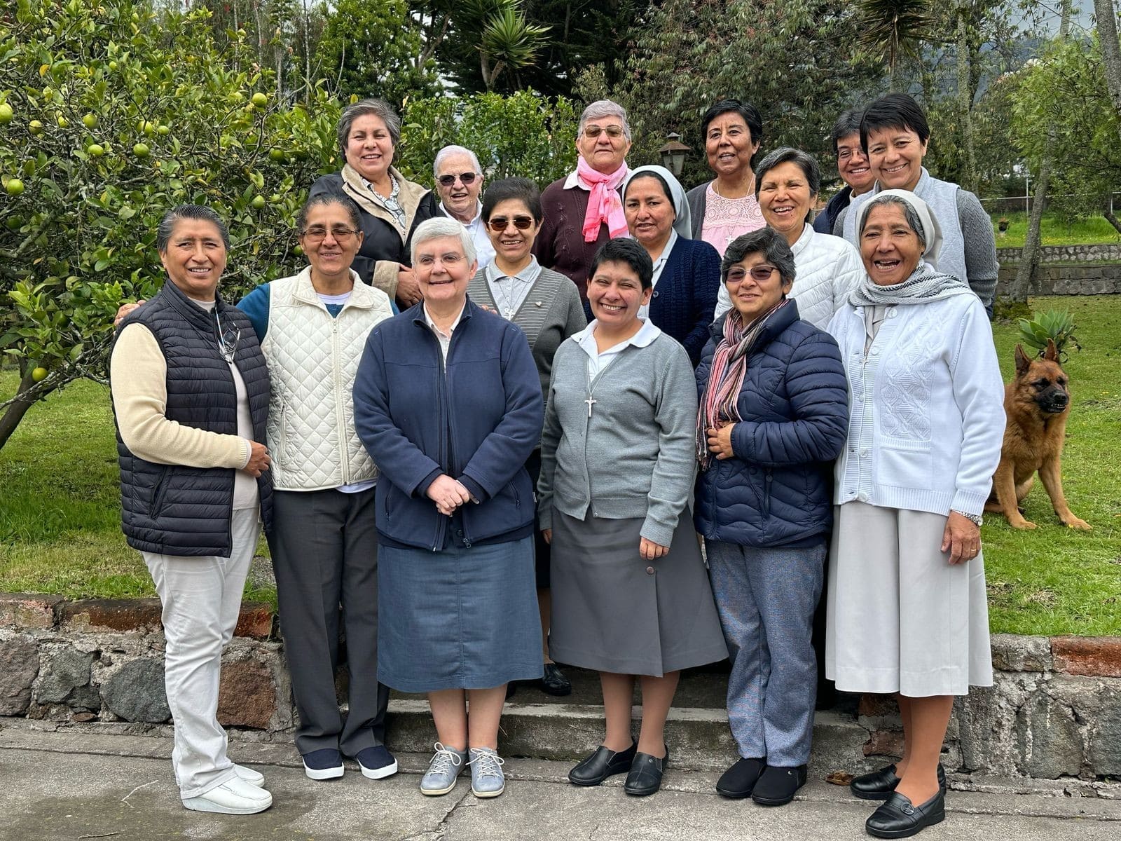 Grupo de Hermanas Hospitalarias durante el encuentro de superioras en Quito