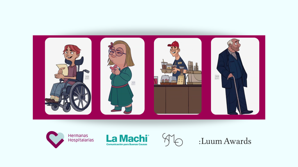 ilustraciones de Santiago Lopez para la campaña