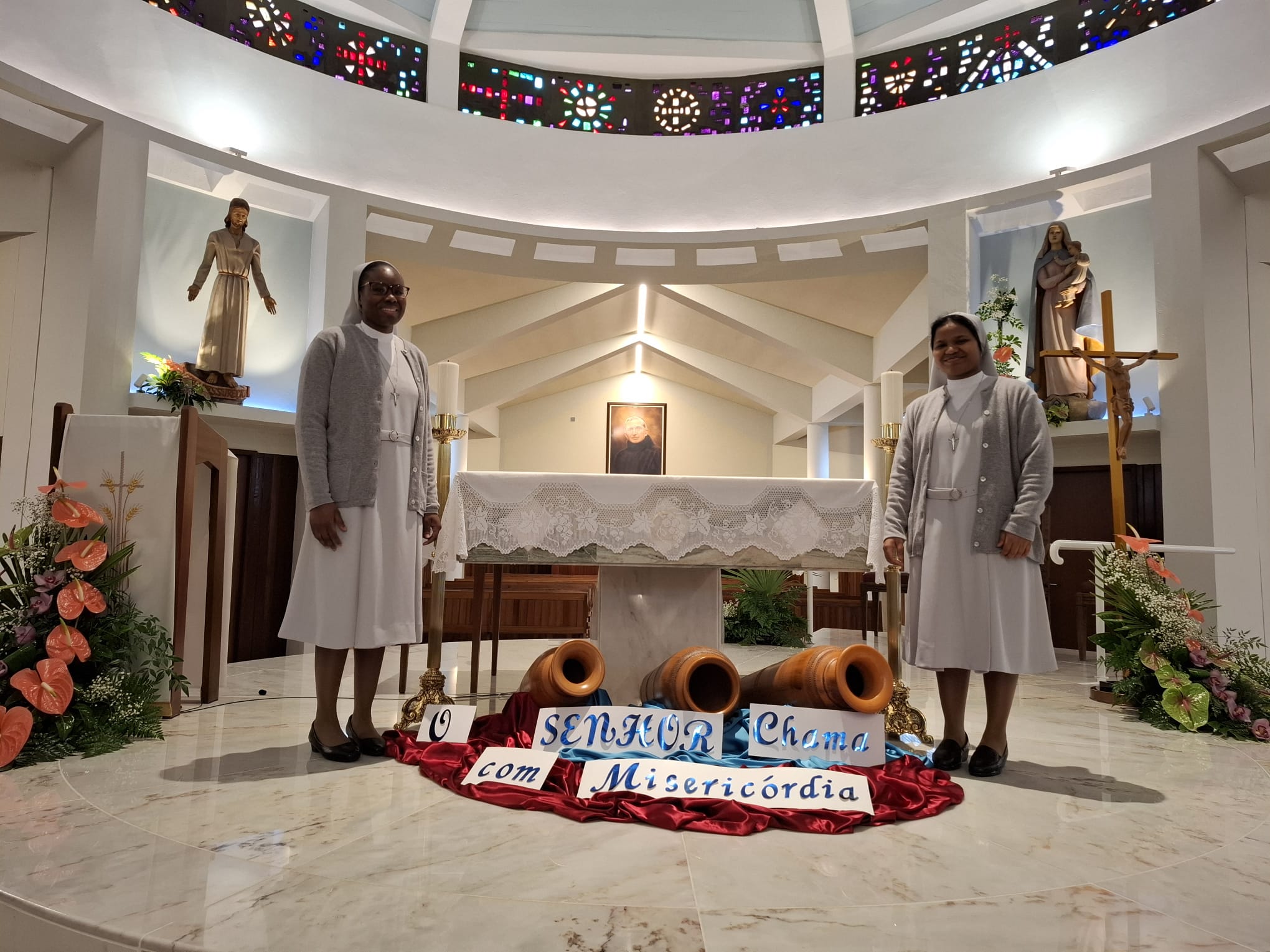 Judith Kabré y Suchita Dungdung Hermanas Hospitalarias Portugal