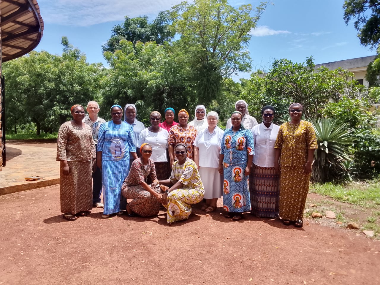 Grupo de personas en Togo